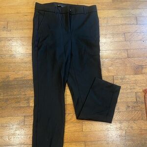 White House Black Market Black Tailored Pants Size 2 Slim Fit